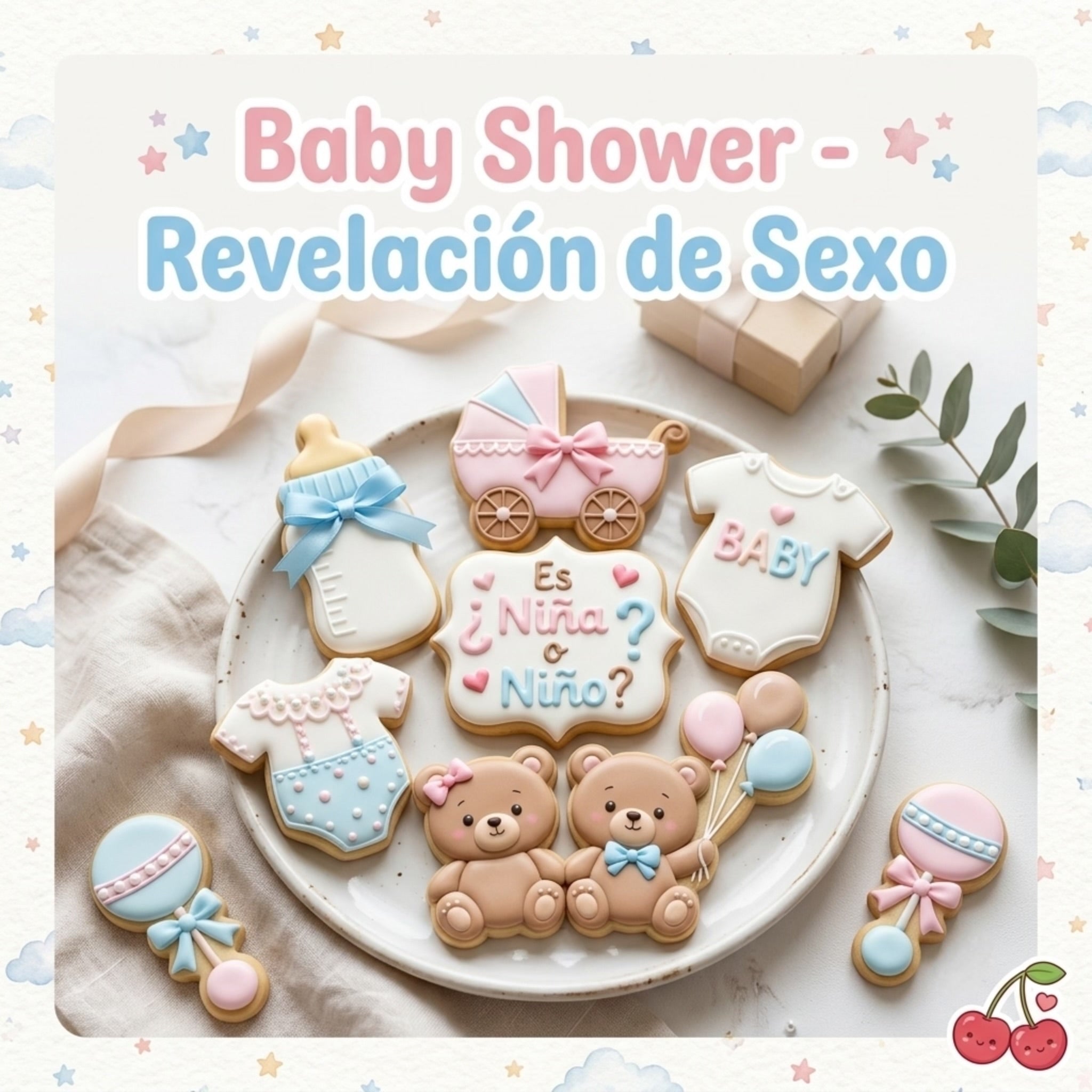 Baby Shower-Revelación de sexo