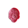Cortador y sello de galleta Luigi de Mario Pelicula para fondant reposteria, galletas, masa fria y manualidades.