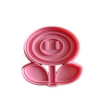 Cortador y sello de galleta Planta de Mario Pelicula para fondant reposteria, galletas, masa fria y manualidades.