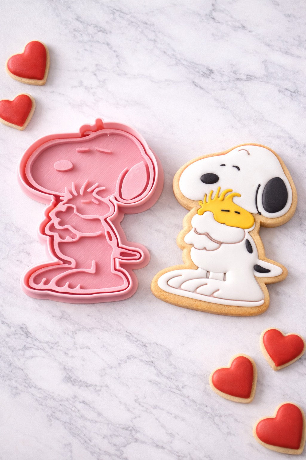 Cortador y sello de galleta Perro dibujo animado con mascota para fondant reposteria, galletas, masa fria y manualidades.