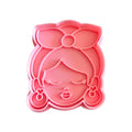 Cortador y sello de galleta Dia de la Mujer para fondant reposteria, galletas, masa fria y manualidades.