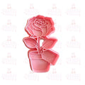 Maceta con Rosa