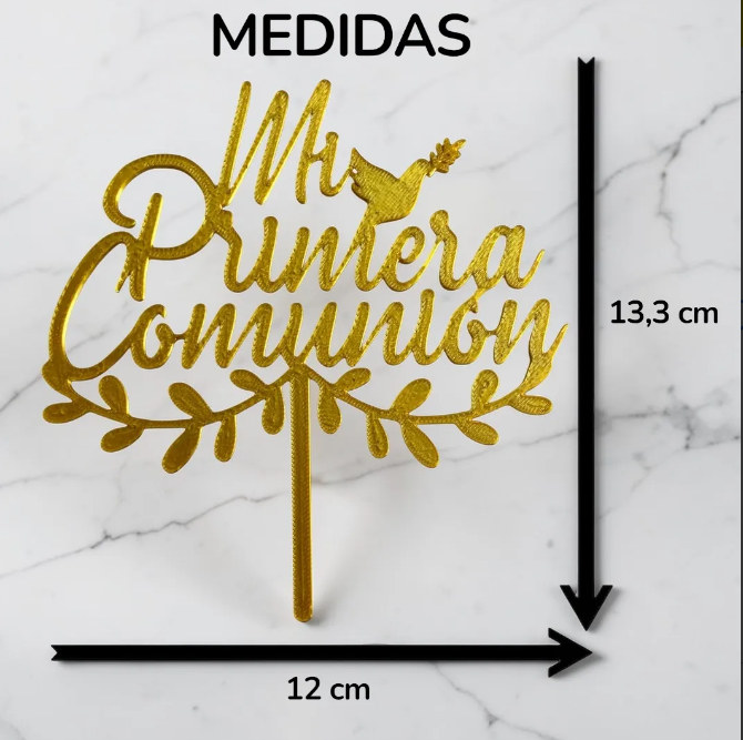 Topper Mi Primera Comunión