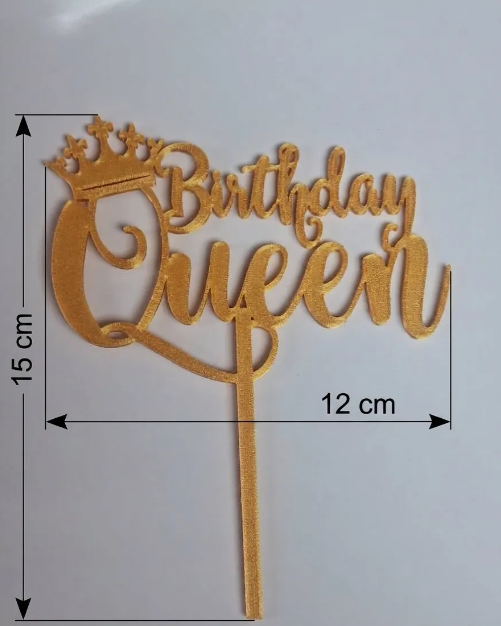 Topper Birthday Queen