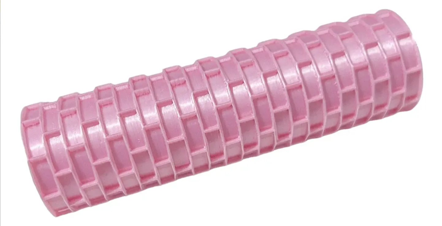 Rodillos Texturizadores Panel, Piel, Zig Zag, Tejido, Madera y Ladrillo para fondant reposteria y manualidades.