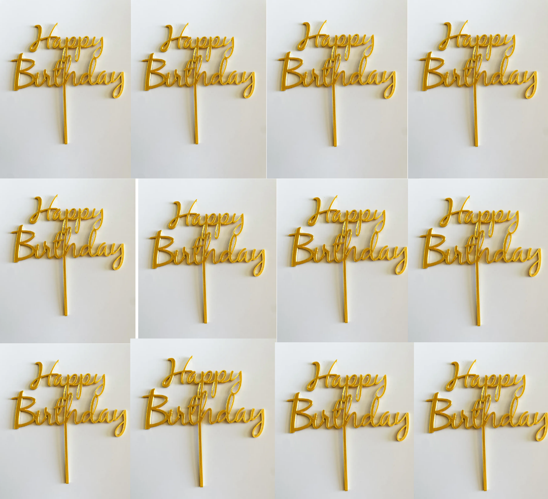 Topper Happy Birthday
