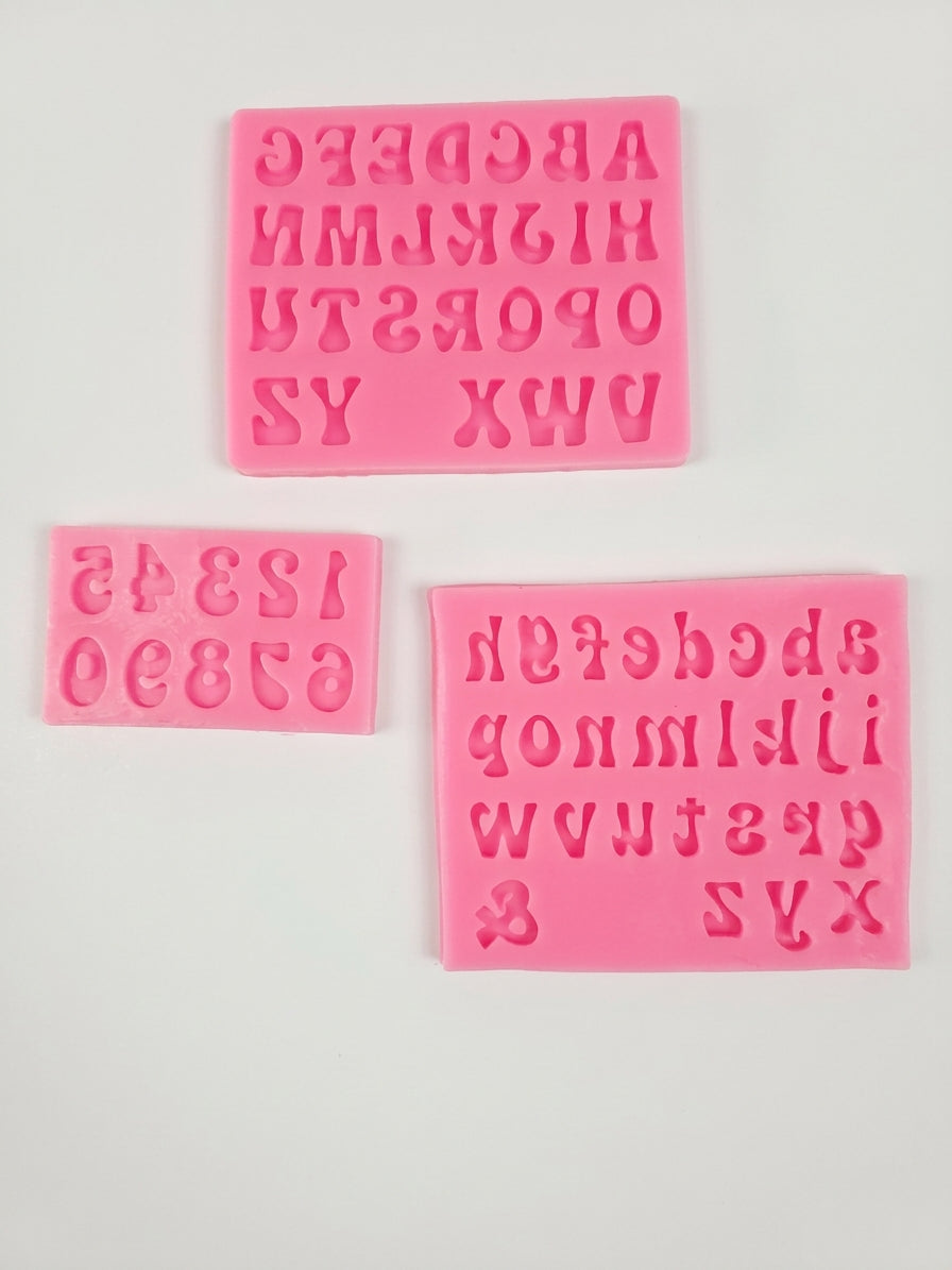 Pack Abecedario Mayúsculas, Minúscula y números