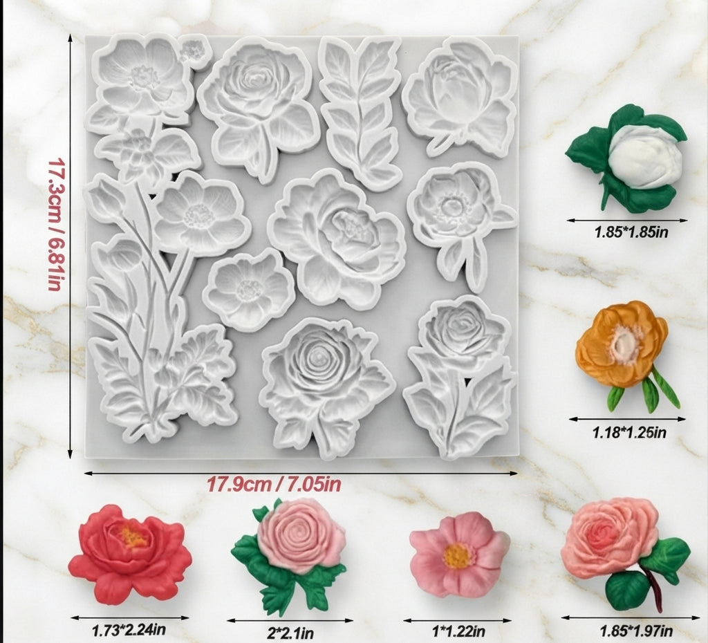 Flores y rosas