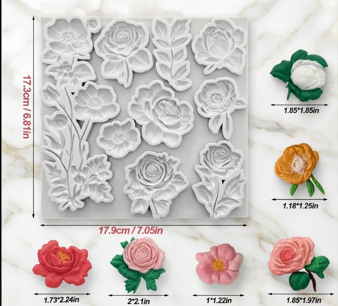 Flores y rosas