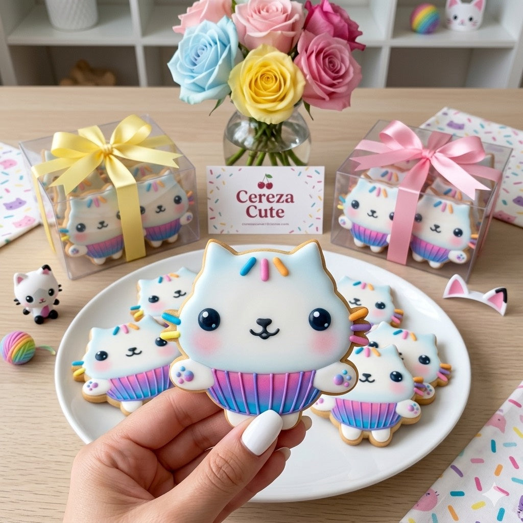 Cortador y sello de galleta Patelito pelicula para fondant reposteria, galletas, masa fria y manualidades.