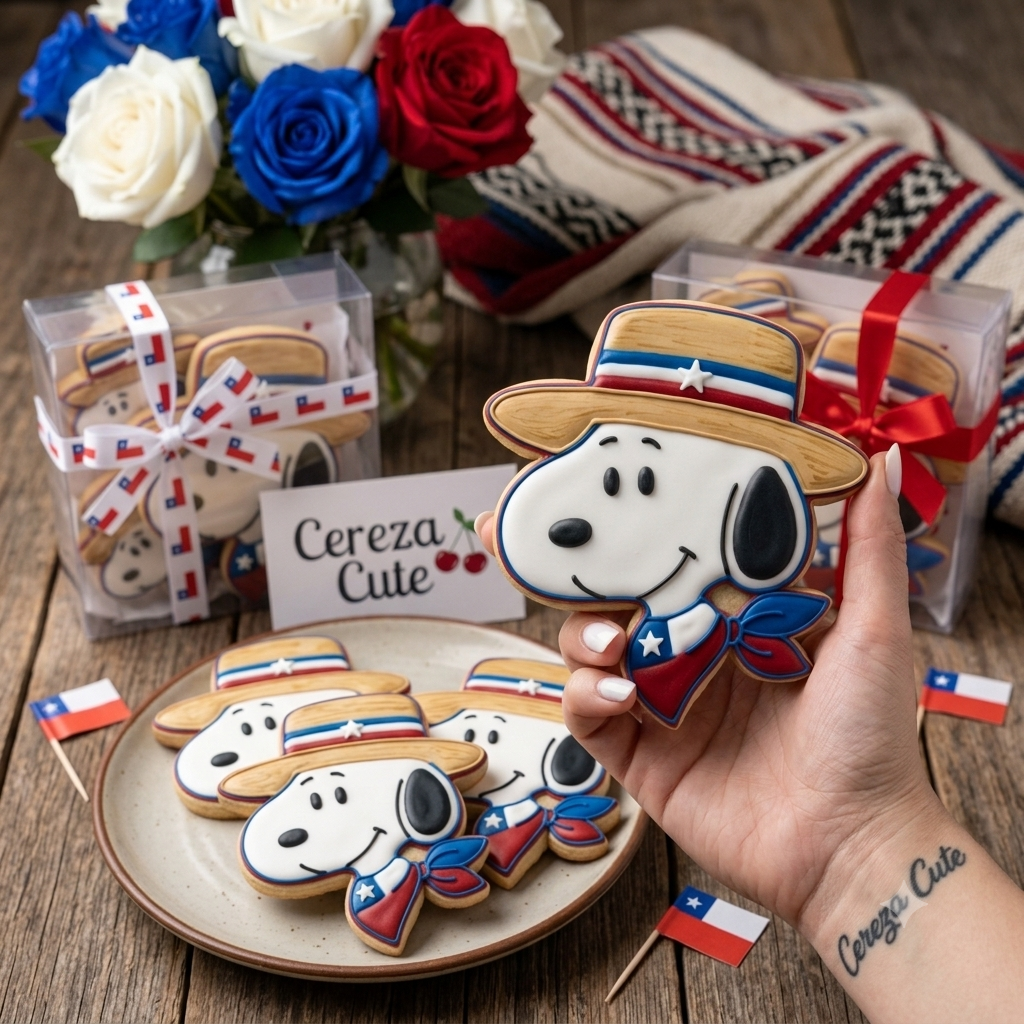 Cortador y sello de galleta Perro Animado Huasito para fondant reposteria, galletas, masa fria y manualidades.