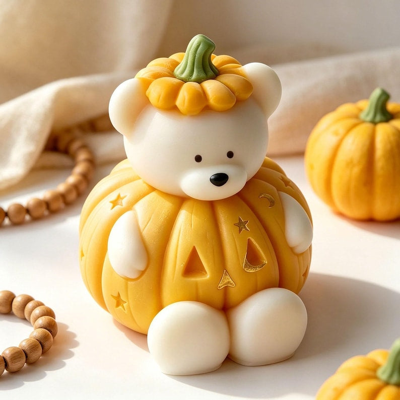 Oso calabaza 3D