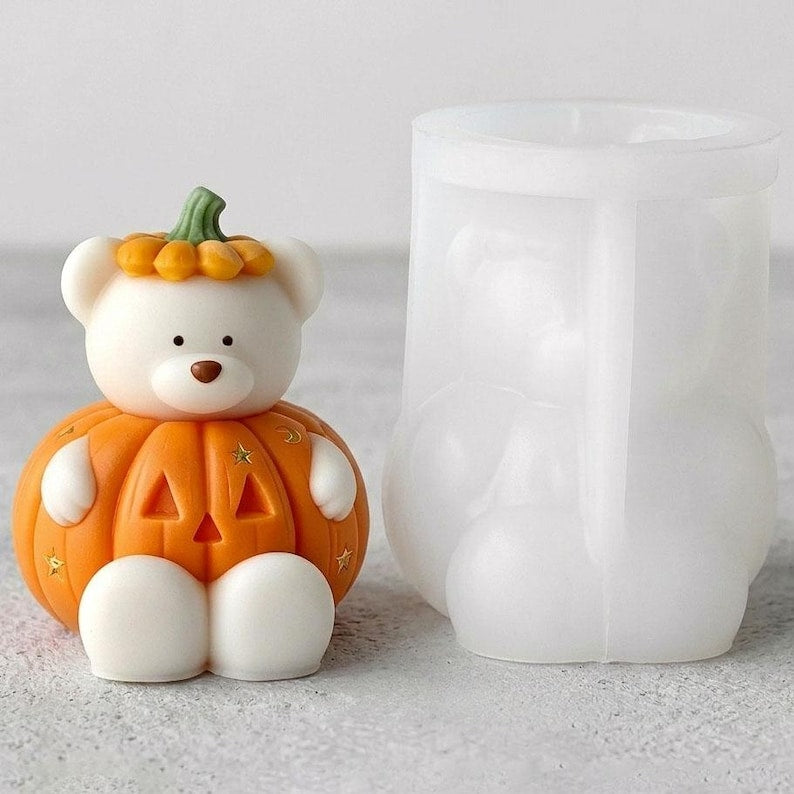 Oso calabaza 3D