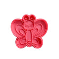 Cortador y sello de galleta Mariposa para fondant reposteria, galletas, masa fria y manualidades.