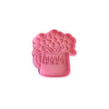 Cortador y sello de galleta Taza dia de la Madre para fondant reposteria, galletas, masa fria y manualidades.