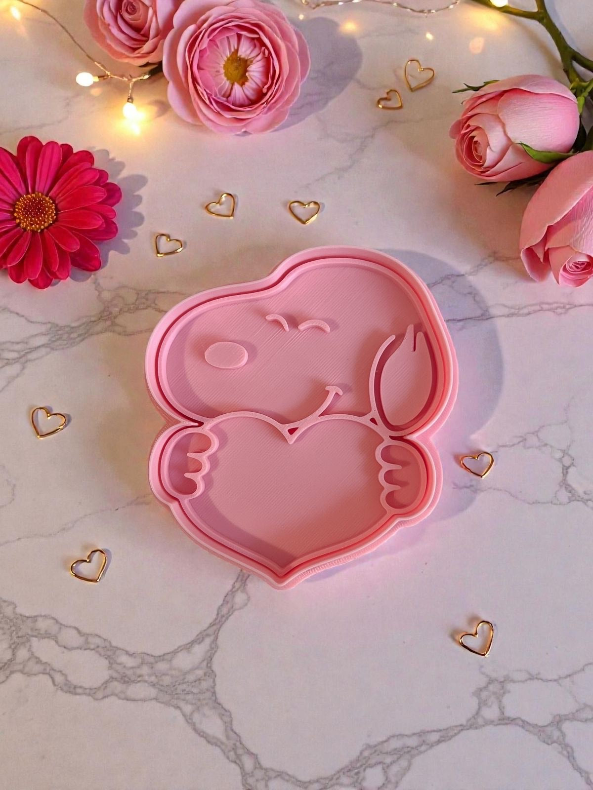 Perro Curioso Animado San Valentin
