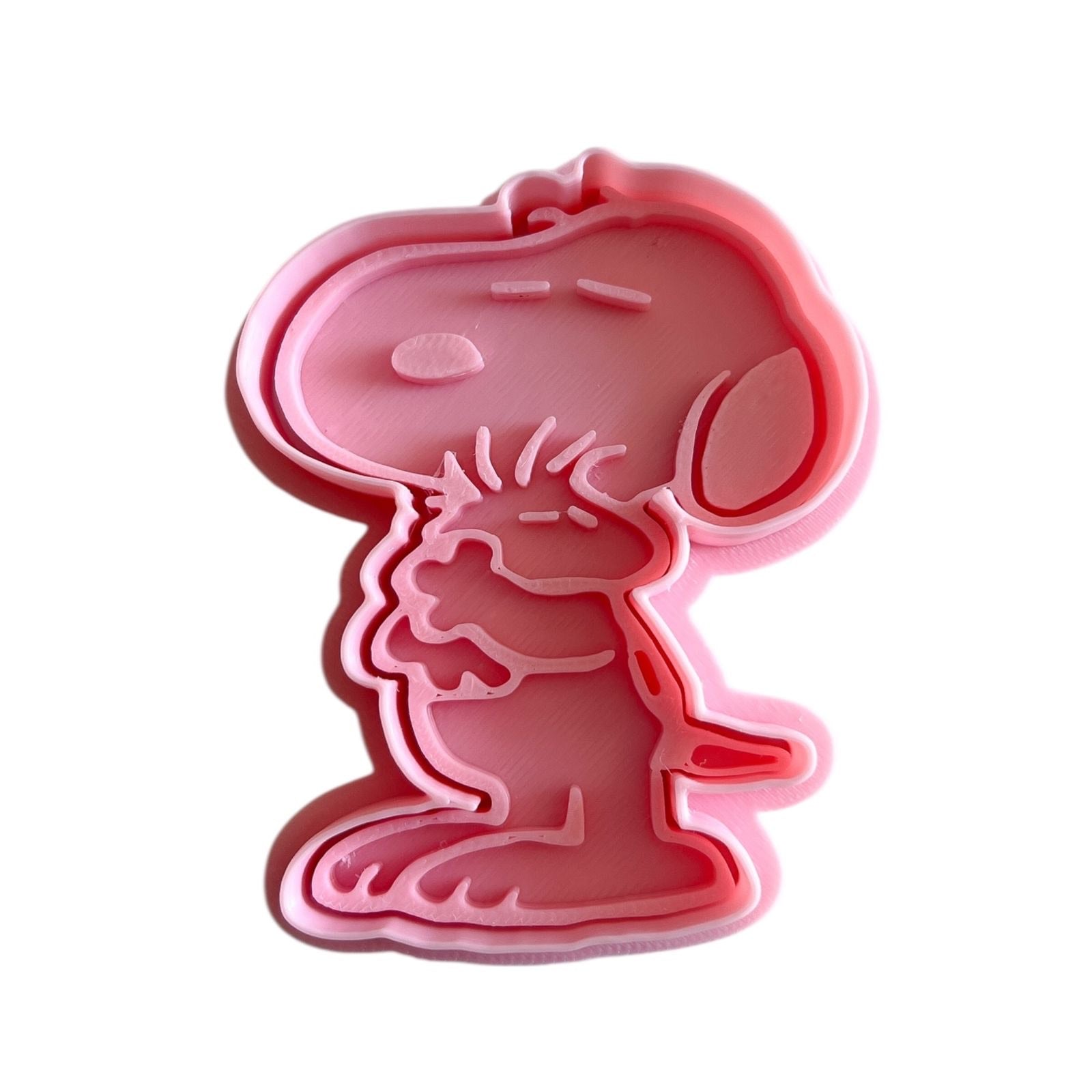 Cortador y sello de galleta Perro dibujo animado con mascota para fondant reposteria, galletas, masa fria y manualidades.