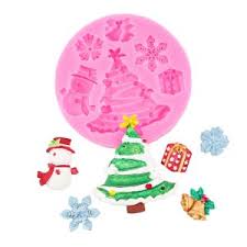 Molde de silicona de Navidad.