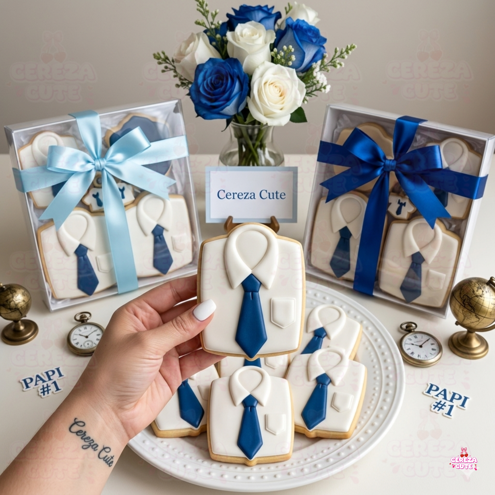 Cortador y sello de galletas Camisa dia del padre para fondant reposteria, galletas, masa fria y manualidades.
