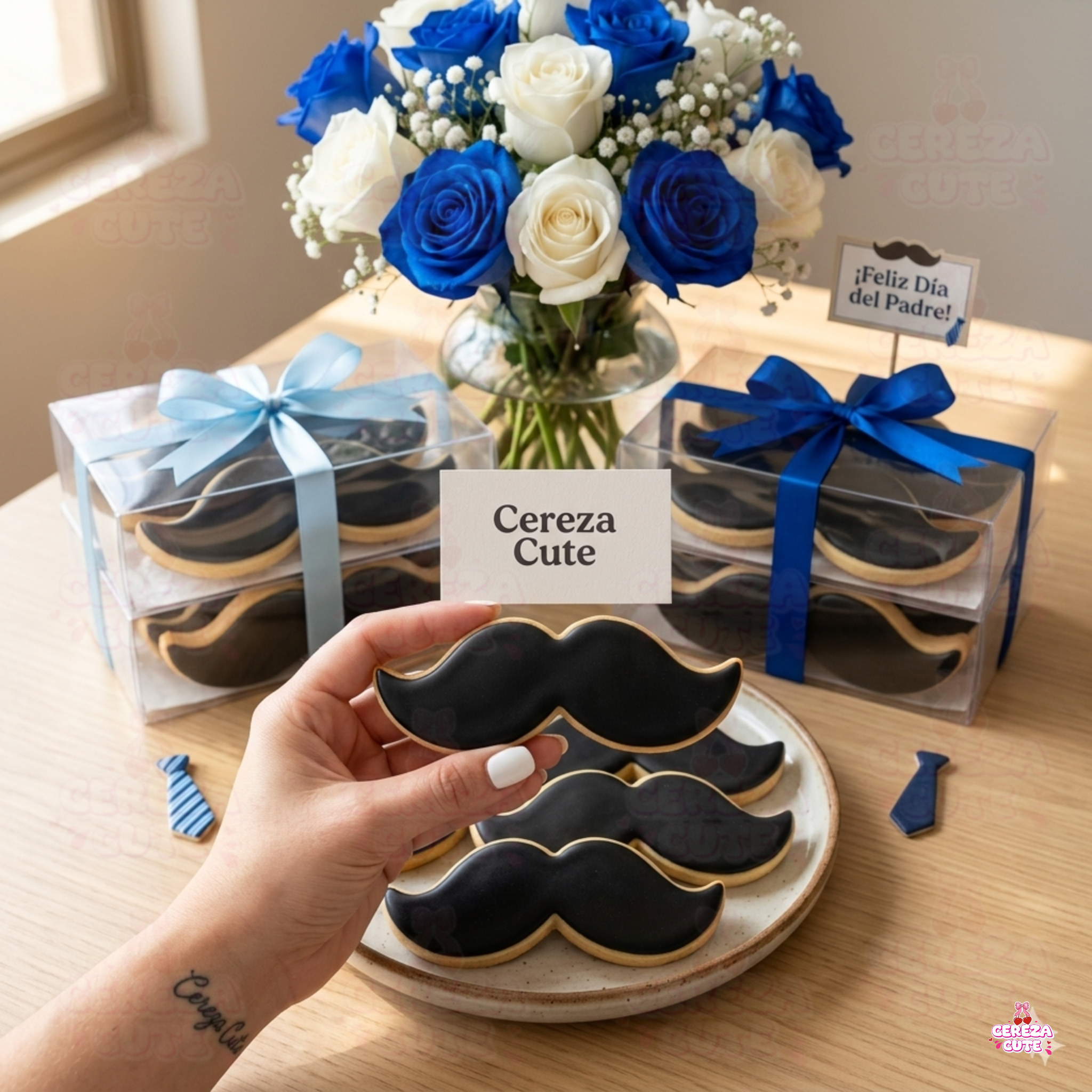 Cortador de galletas Bigote para fondant reposteria, galletas, masa fria y manualidades.