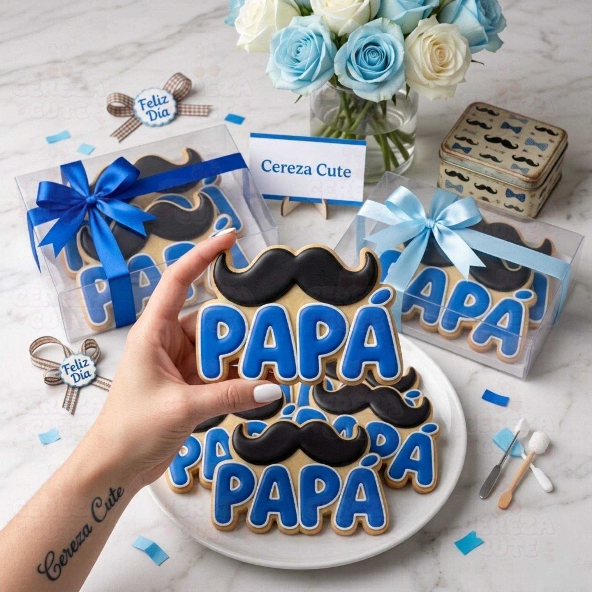 Papa Bigote Dia Del Padre