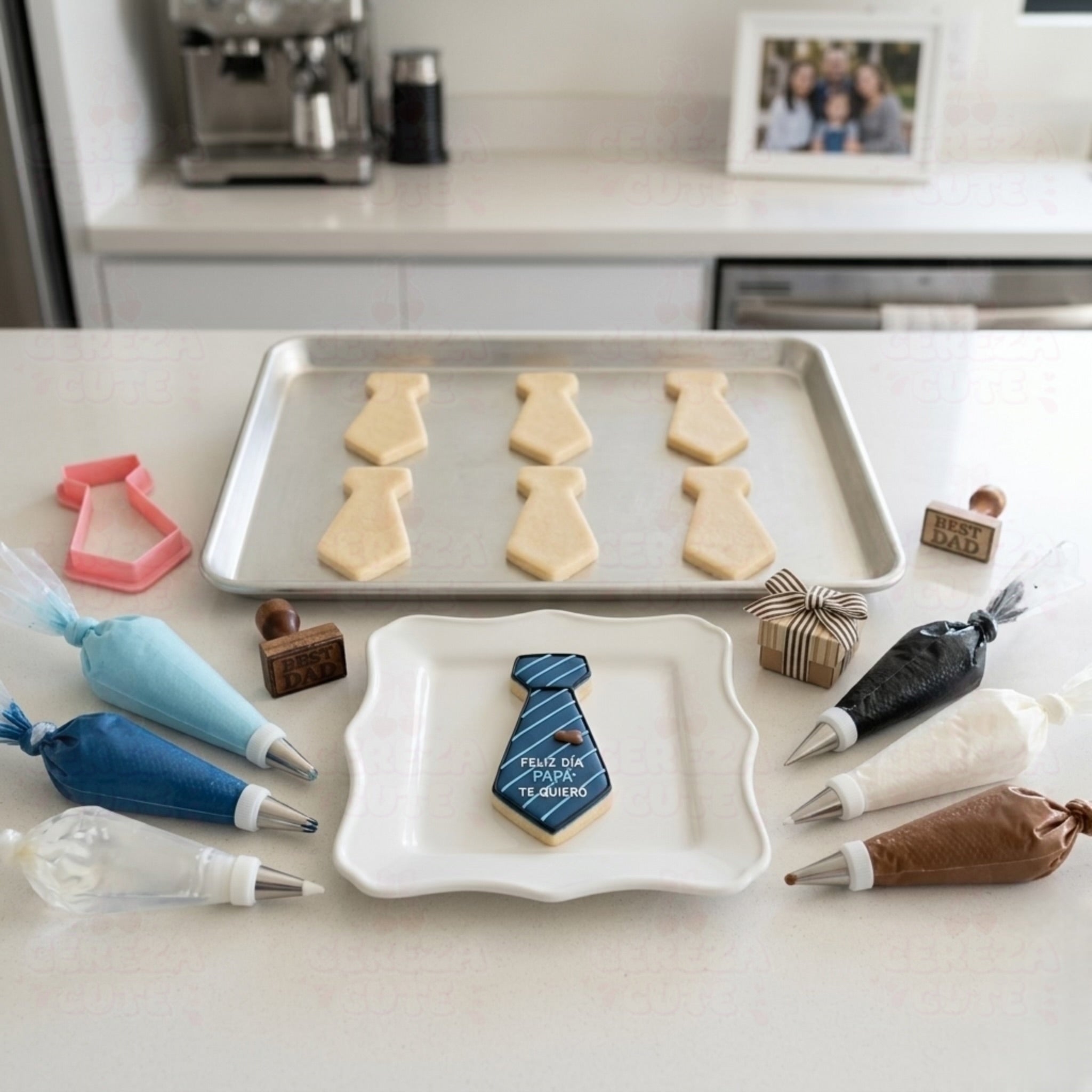 Cortador de galletas Corbata para fondant reposteria, galletas, masa fria y manualidades. (Copia)