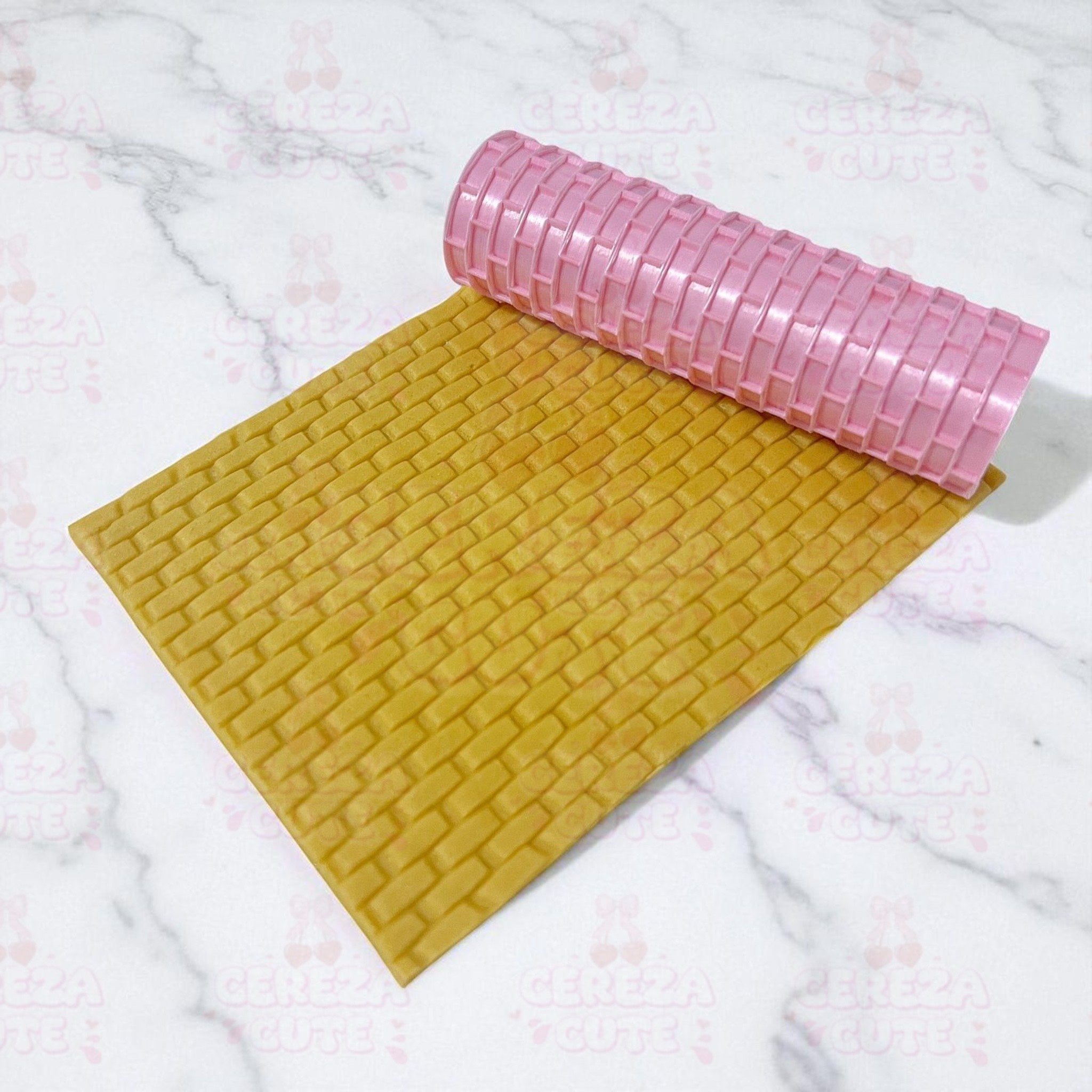 Set 6 Rodillos Texturizadores para fondant reposteria, galletas, masa fria y manualidades.