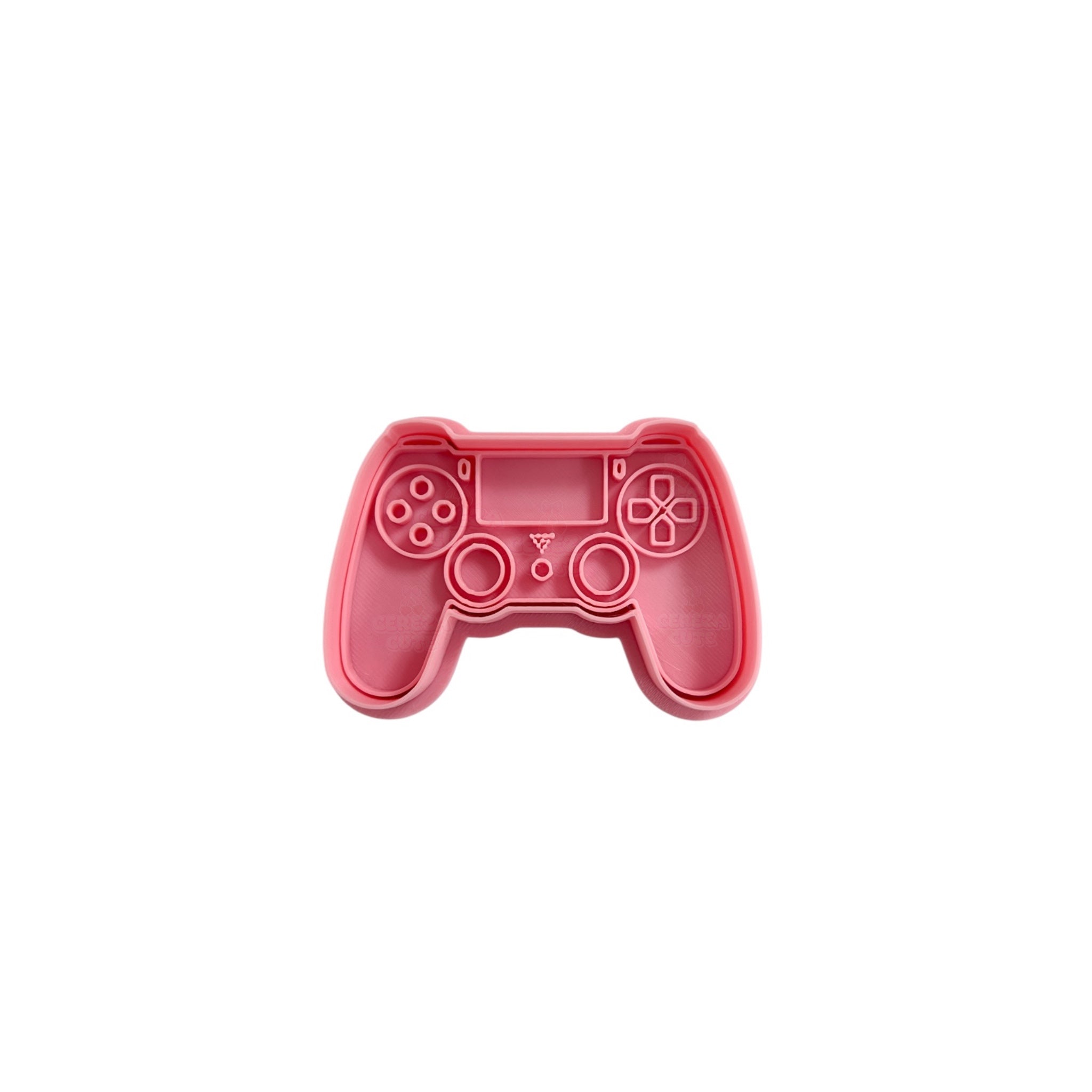 Cortador y sello de galletas Control de video juego para fondant reposteria, galletas, masa fria y manualidades.