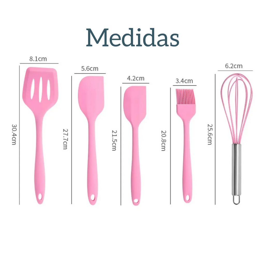 Set juego de espatula de cocina